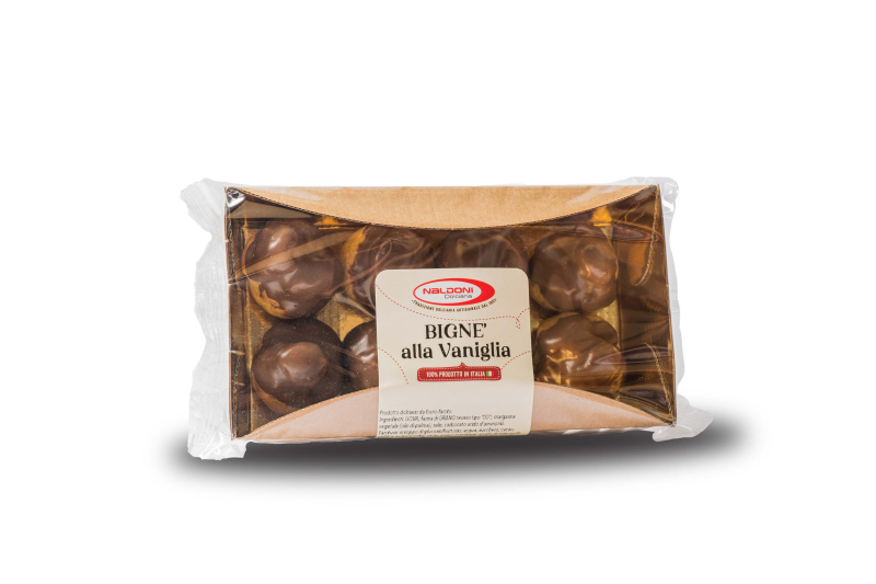 Naldoni Dolciaria Naldoni Bignè s vanilkovou náplní (alla vaniglia) 200g