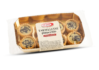 Naldoni Dolciaria Naldoni Tartaletky pistáciové (Tartellette al pistacchio) 8ks