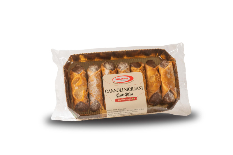 Naldoni Dolciaria Naldoni Cannoli Siciliani s čokoládou gianduia 200g