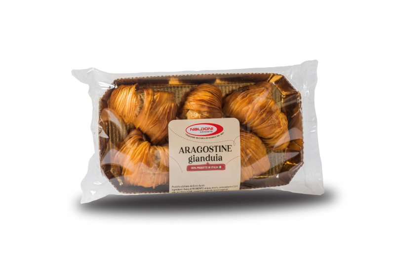 Naldoni Dolciaria Naldoni Aragostine s krémem z čokolády gianduia 5ks