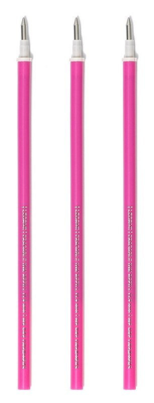 Set náplní do gumovatelných per Legami Refill Erasable Pen - Pink - Pack 3 pcs