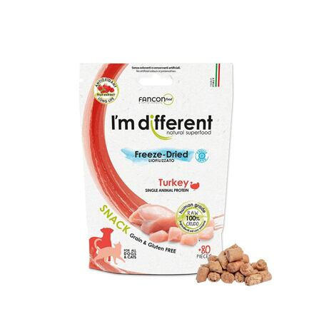 I´M DIFFERENT SNACK krůta - mrazem sušený pamlsek 40 g