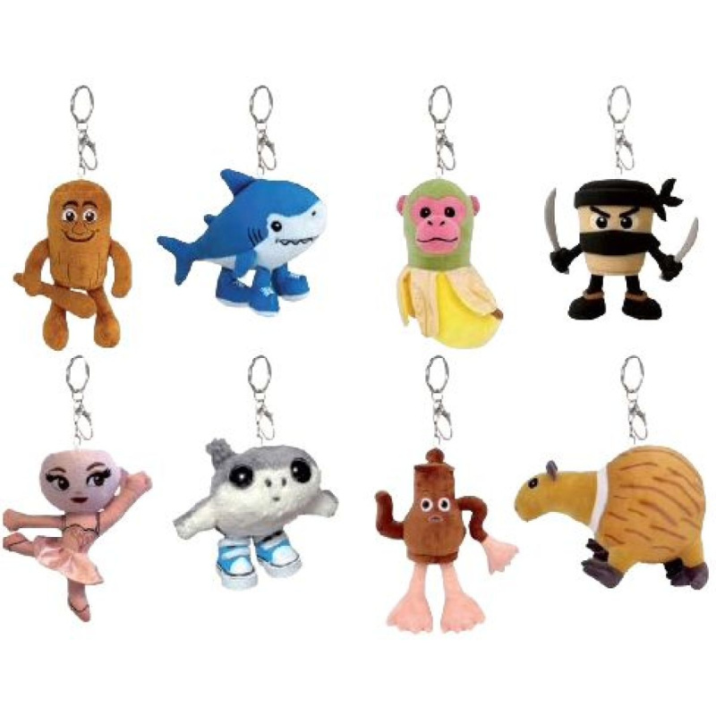 Plyšová klíčenka BRAINROT 10 cm