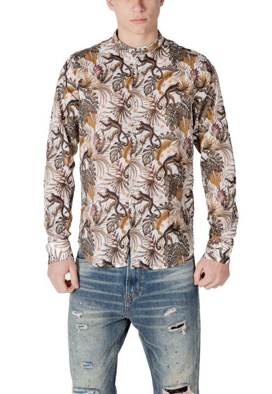 Gianni Lupo pánská košile s květinovým vzorem