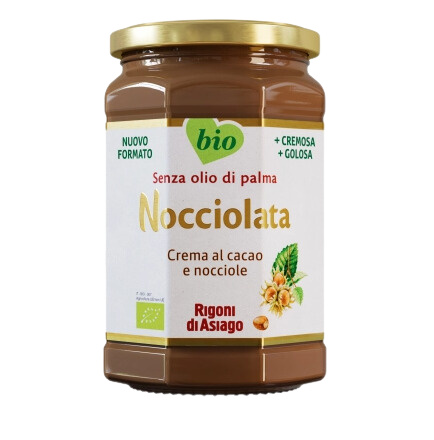 Rigoni di Asiago Rigoni Krém z kakaa a lískových oříšků (crema al cacao e nocciole) BIO 250g