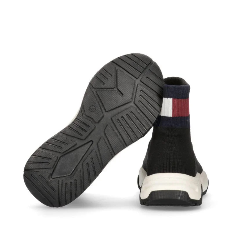 Tommy Hilfiger Sock Sneaker Black W T3A9-33007-0702999-999 boty 35