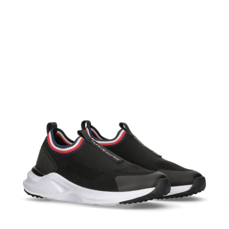 Tommy Hilfiger Low Cut Easy-On Sneaker Black W T3A5-33057-1355999-999 boty 36