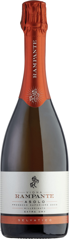 Vigna Rampante Asolo Prosecco Superiore DOCG Extra Dry Selvatico 11,5% 0,75l