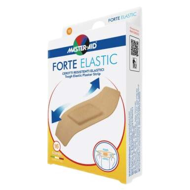 MASTER AID Forte elastic super náplasti elastické voděodolné 16 kusů