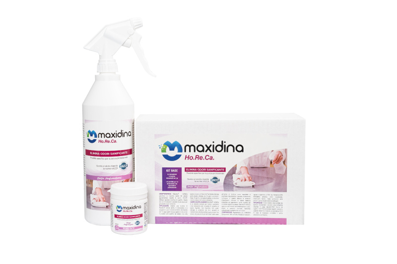 Maxidina Ho.Re.Ca kit (1x aplikační lahev + 10x sáček 5g) A24001