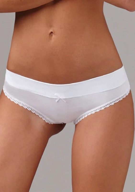Bavlněné kalhotky Lovelygirl 6650 Barva: Bílá, Velikost: M
