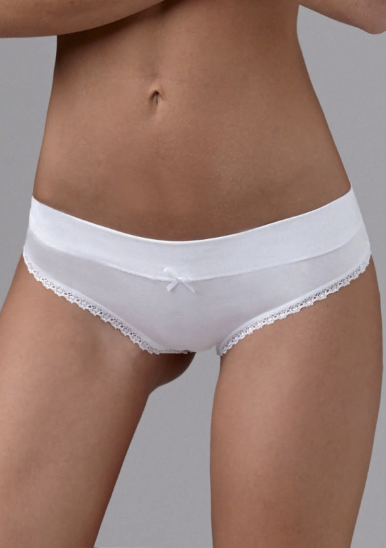Bavlněné kalhotky Lovelygirl 6650 Barva: Bílá, Velikost: XL