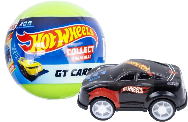 Auto Hot Wheels GT v Kapsli 65 mm