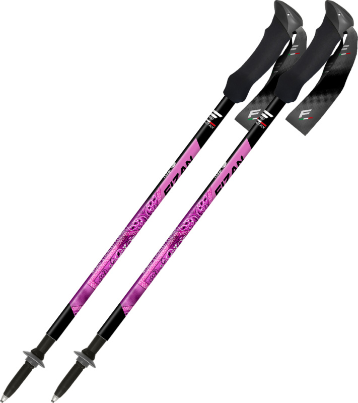 Trekové hole FIZAN Compact MS růžová