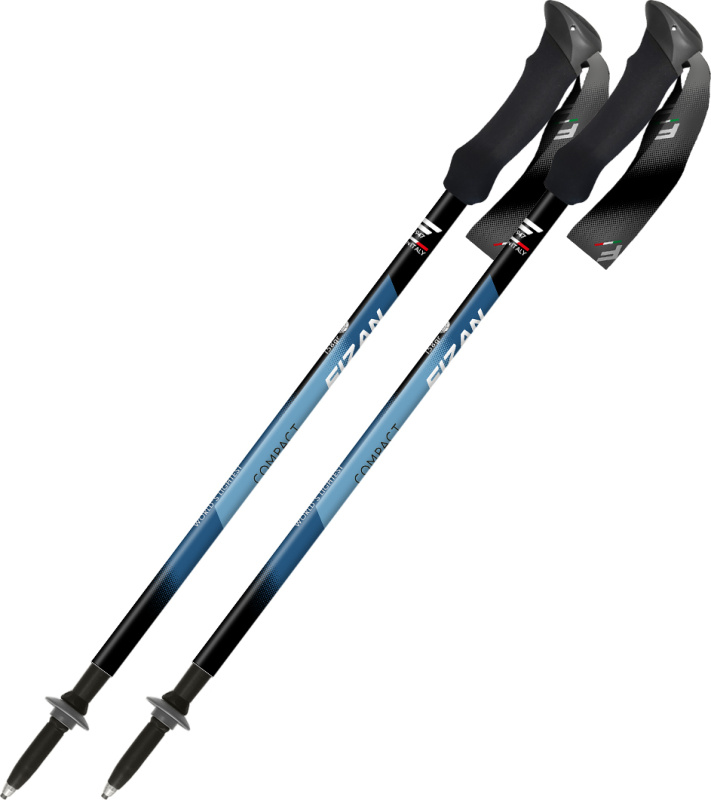 Trekové hole FIZAN Compact modrá