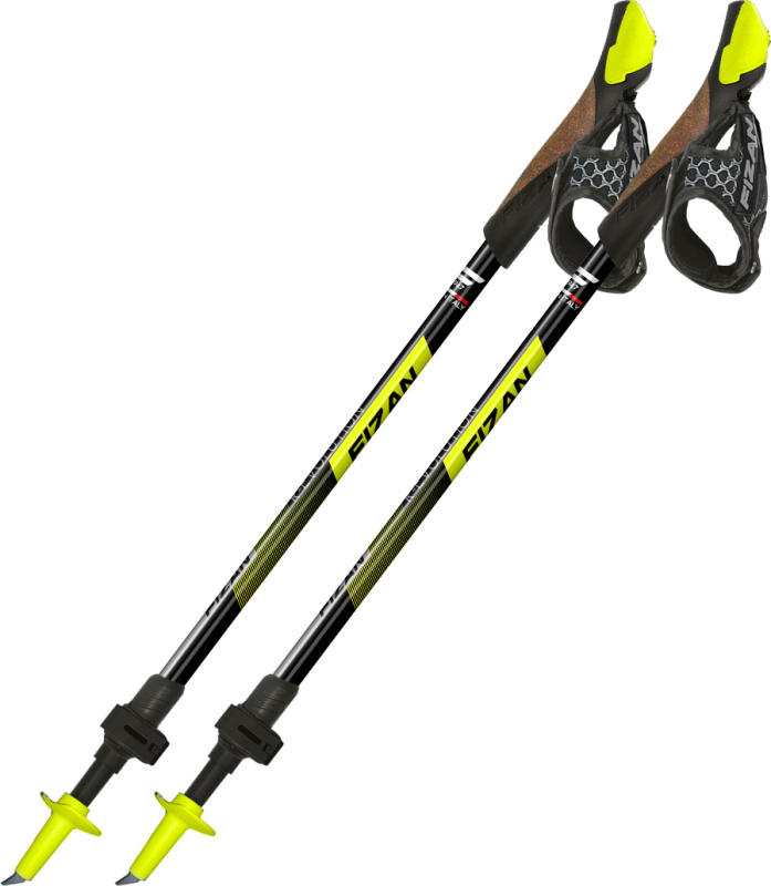 Nordic walking hole FIZAN R-Evolution žlutá