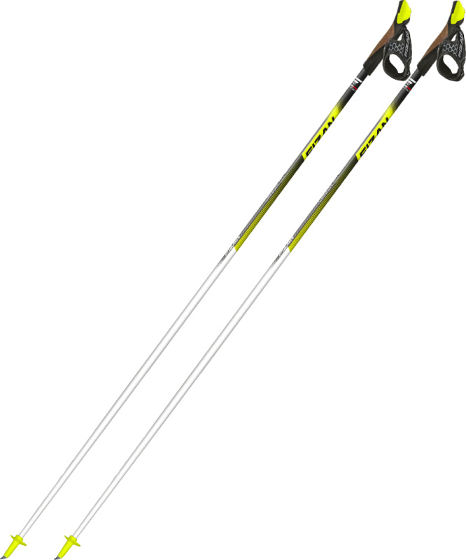 Nordic walking hole FIZAN Carbon Race žlutá Velikost: 120