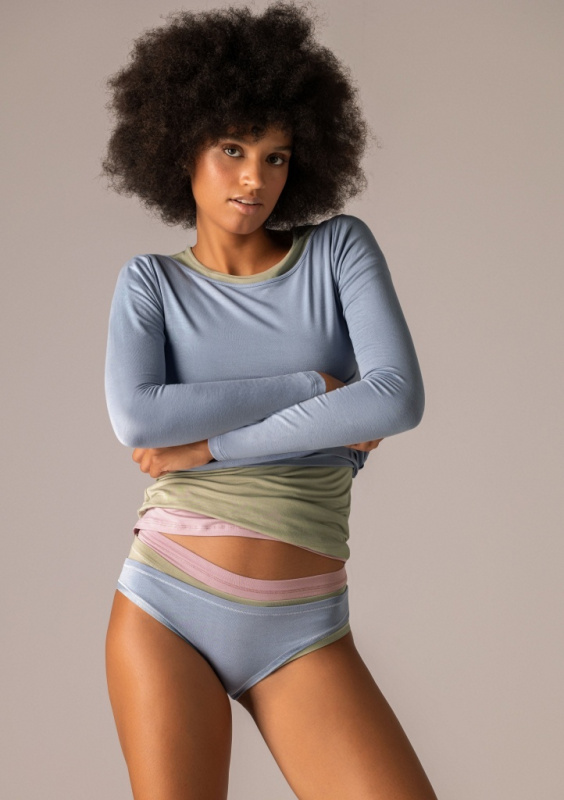 Sielei Dámské kalhotky Siélei 6005 Barva: Modrá, Velikost: XL