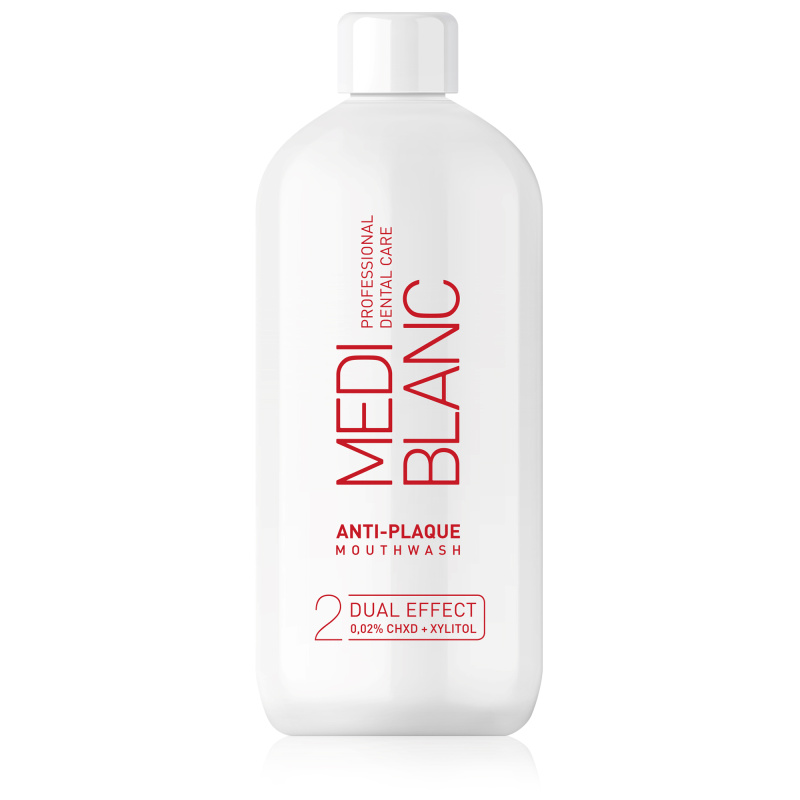 MEDIBLANC Ústní voda proti plaku 500 ml