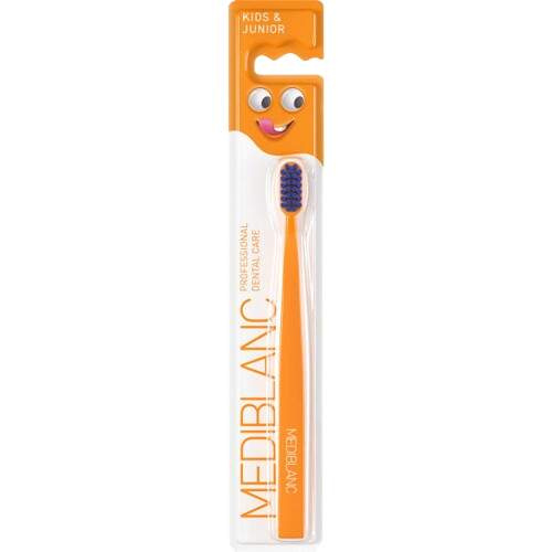 MEDIBLANC Dětský zubní kartáček Ultra Soft 1 ks oranžový