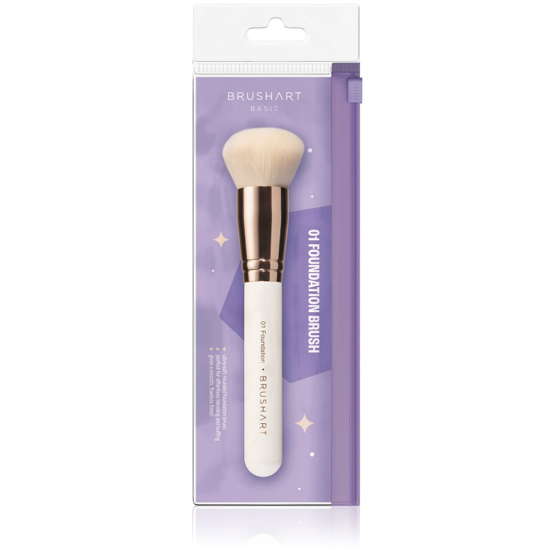 BrushArt Basic Štětec na make-up 1 ks