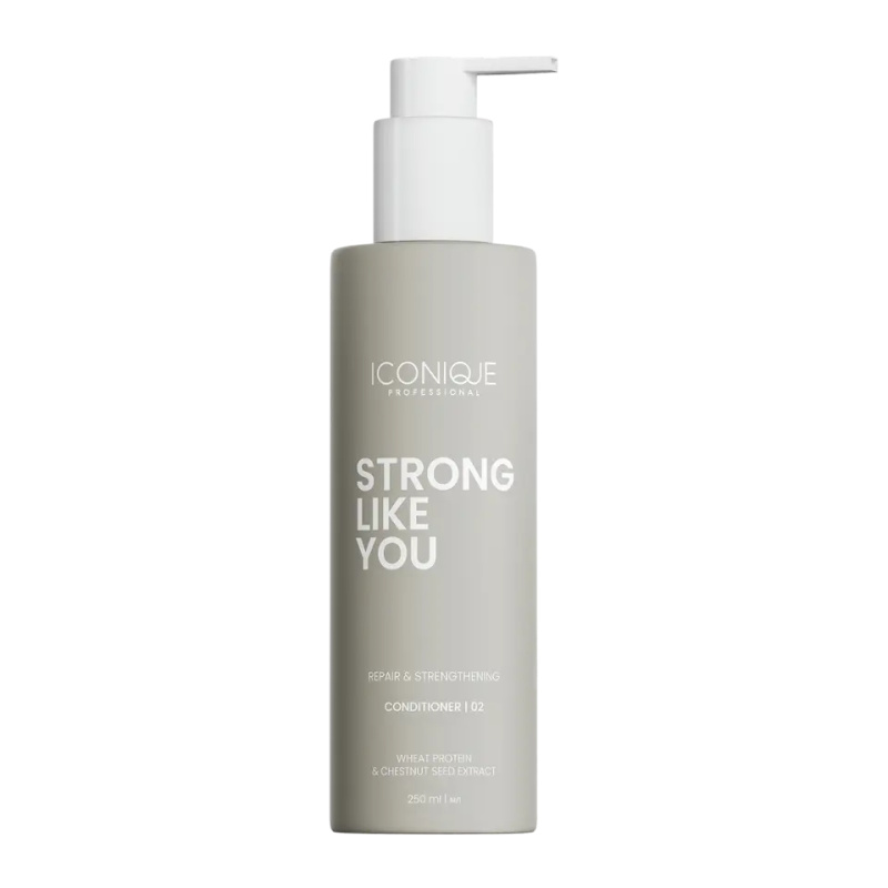 ICONIQUE Professional STRONG LIKE YOU Repair & Strengthening posilující kondicionér pro poškozené vlasy 250 ml