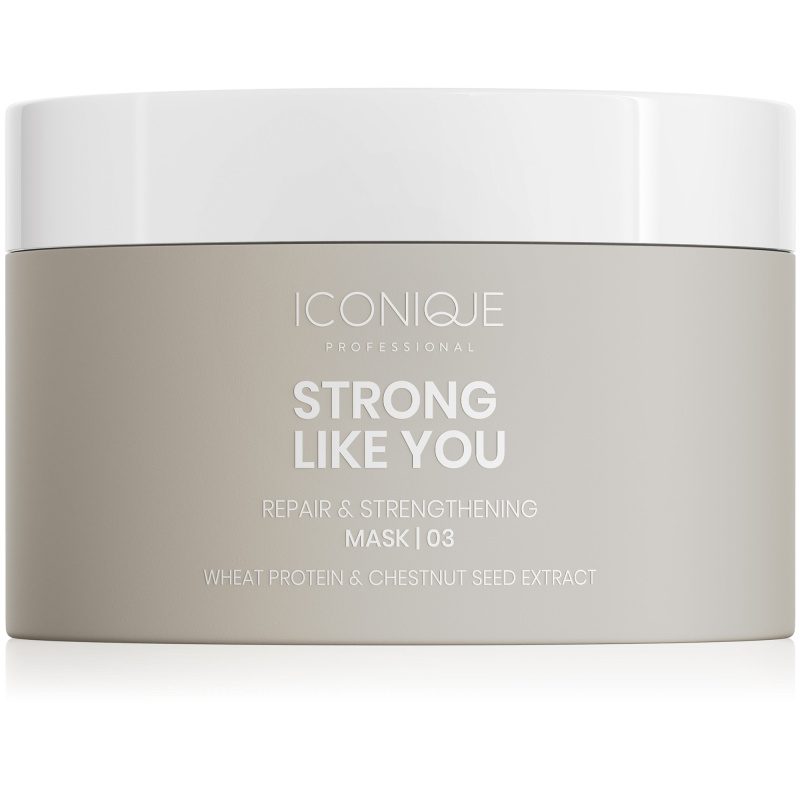 ICONIQUE Professional STRONG LIKE YOU Repair & Strengthening regenerační maska pro poškozené vlasy 200 ml