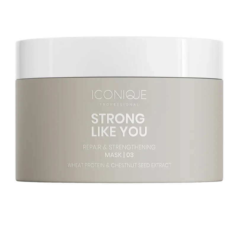 ICONIQUE Professional STRONG LIKE YOU Repair & Strengthening regenerační maska pro poškozené vlasy 200 ml