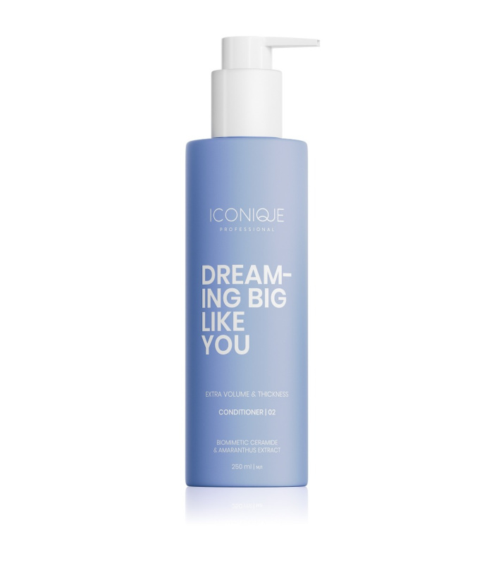 ICONIQUE Professional DREAMING BIG LIKE YOU Volume & Thickness kondicionér pro zvětšení objemu pro jemné vlasy 250 ml