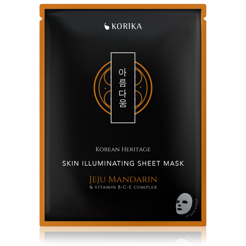KORIKA Rozjasňující plátýnková maska Korean Heritage (Skin Illuminating Sheet Mask) 25 g