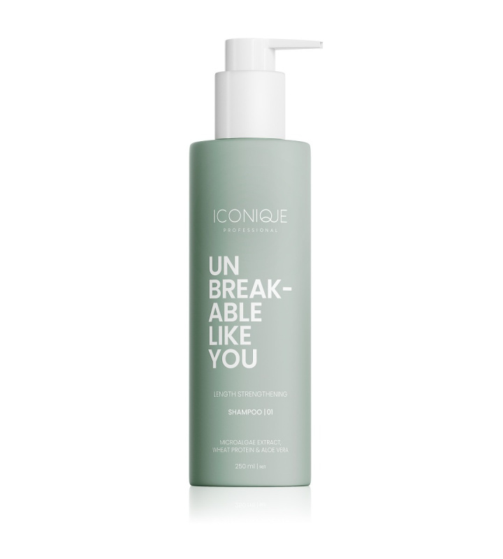 ICONIQUE Professional UNBREAKABLE LIKE YOU Length Strengthening šampón pro posílení délek vlasů 250 ml
