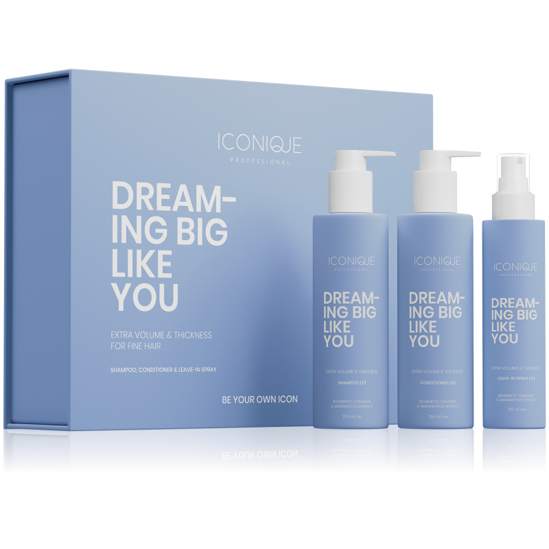 ICONIQUE Professional DREAMING BIG LIKE YOU Volume & Thickness Set sada pro zvětšení objemu