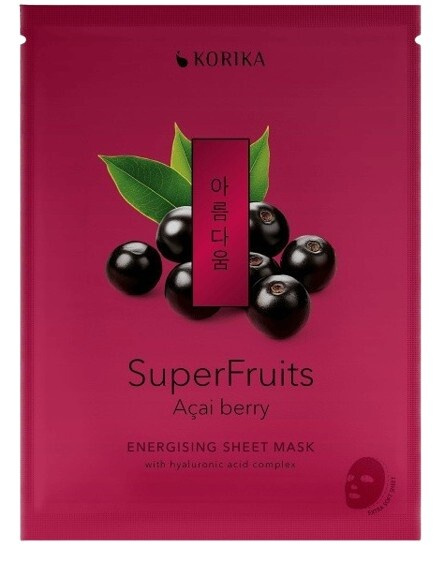 KORIKA SuperFruits Acai Berry antioxidační sheet maska 25 g