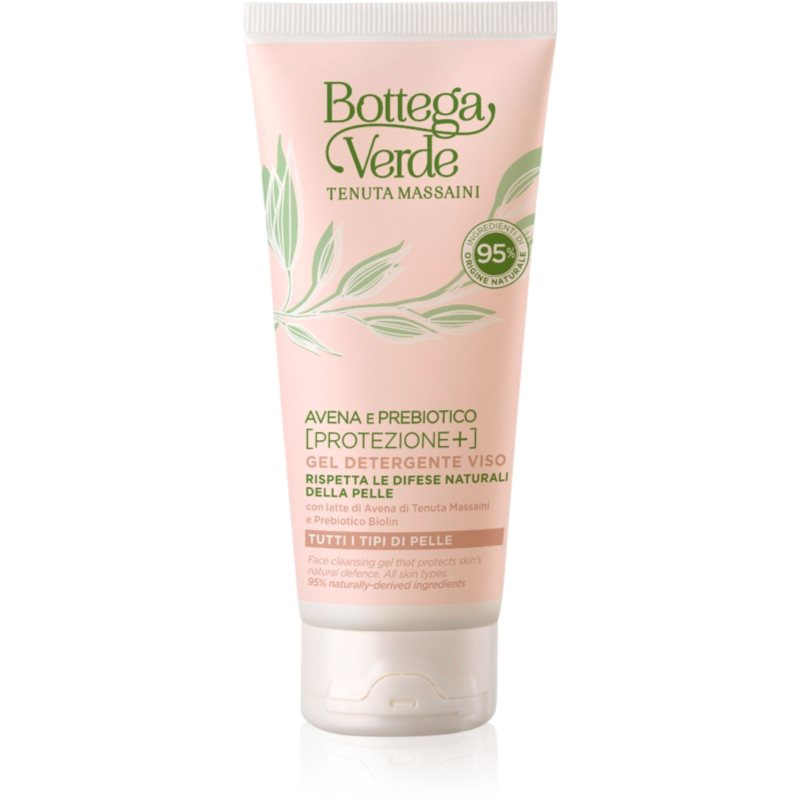Bottega Verde Avena & Prebiotico hydratační čisticí gel s prebiotiky 100 ml