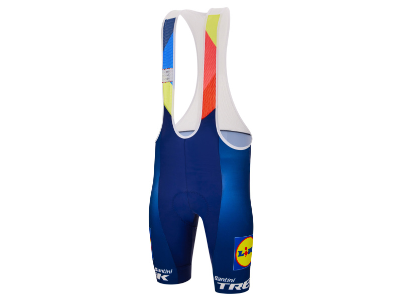 Santini Pánské cyklistické kalhoty s laclem Team Lidl-Trek 2024 (S)