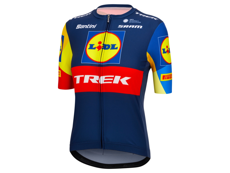 Santini Dámský cyklistický dres s krátkými rukávy Team Lidl-Trek 2024 (S)