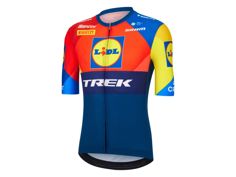 Santini Pánský cyklistický dres s krátkými rukávy Lidl-Trek 2025 (M)
