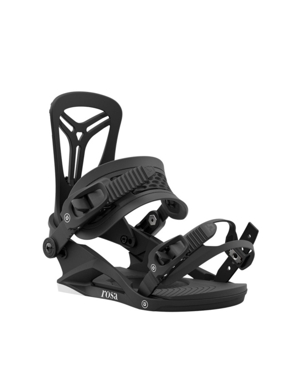 Union snowboardové vázání Rosa Black | Černá | Velikost L