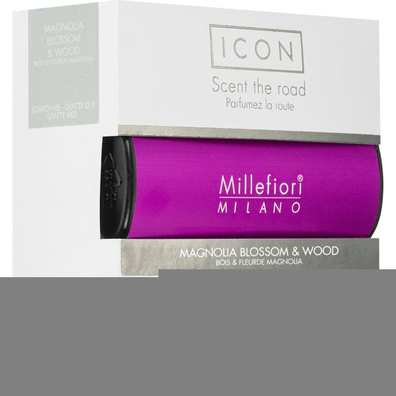 Millefiori Icon Magnolia Blossom & Wood vůně do auta 1 ks