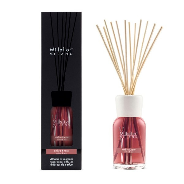Millefiori Ambra & Rosa aroma difuzér 500 ml