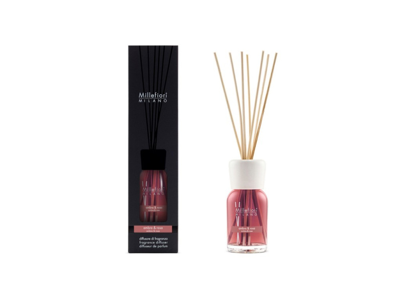 Millefiori Ambra & Rosa aroma difuzér 100 ml