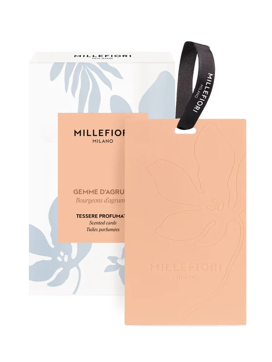 Millefiori Milano Laundry Gemme D´Agrumi vonná karta 3 ks