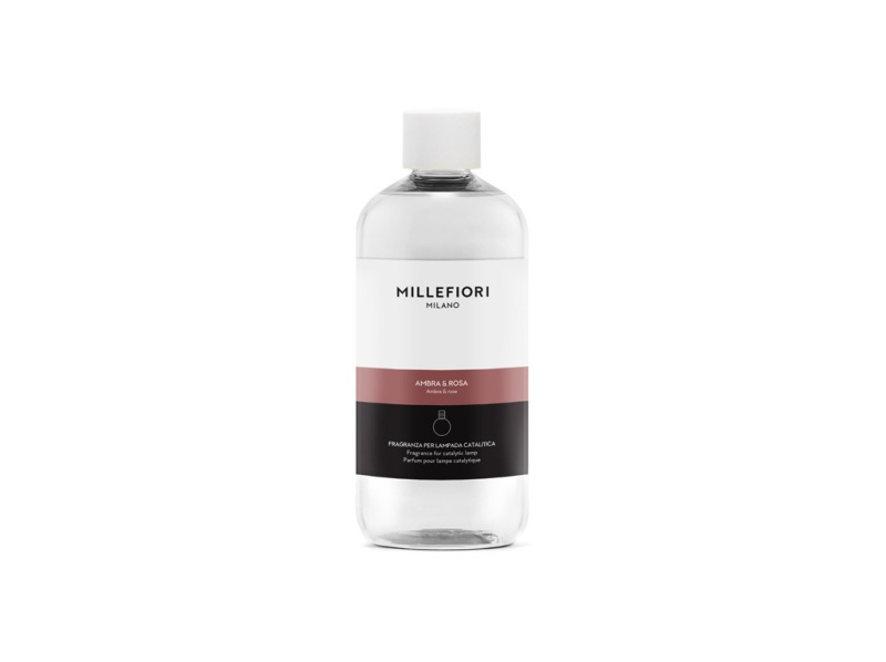 Millefiori Ambra & Rosa náplň do katalytické lampy 500 ml