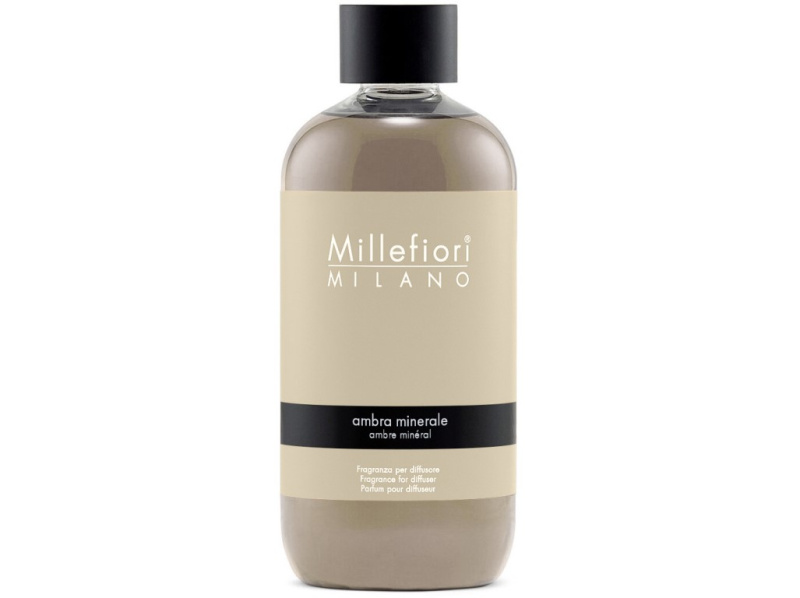 Millefiori Reed Ambra Minerale náplň do aroma difuzérů 250 ml