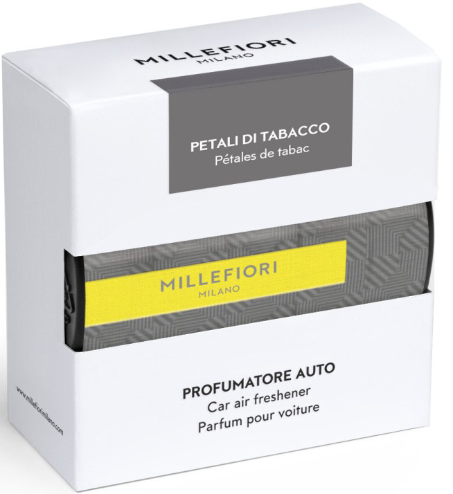 Millefiori Icon Petali di Tabacco vůně do auta Textil Floral