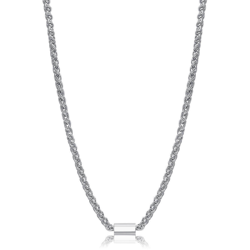 S'Agapõ Stylový ocelový řetízek Ripple SRP05