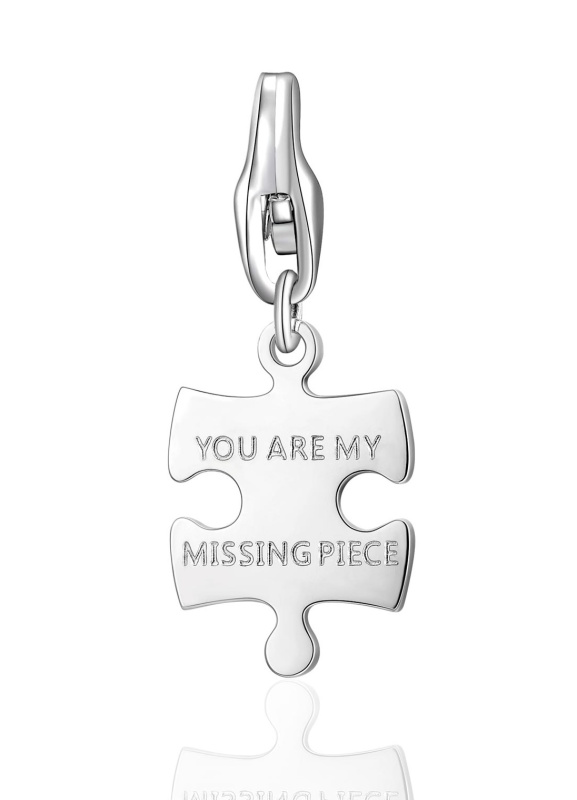 S'Agapõ Ocelový přívěsek Puzzle Happy SHA389