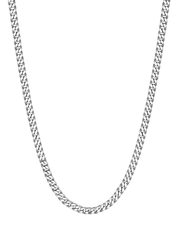 S'Agapõ Pánský ocelový náhrdelník Pancer Ripple SRP22