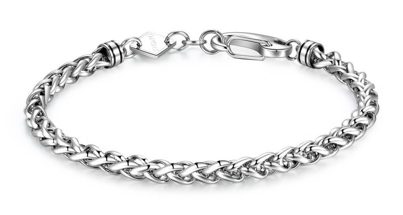 S'Agapõ Pánský ocelový náramek Ripple SRP24