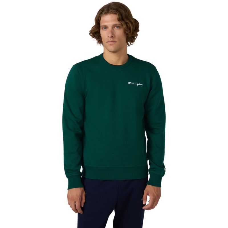 Pánská mikina Champion Crewneck Sweatshirt green 221792 GS584 pánské 2 XL
